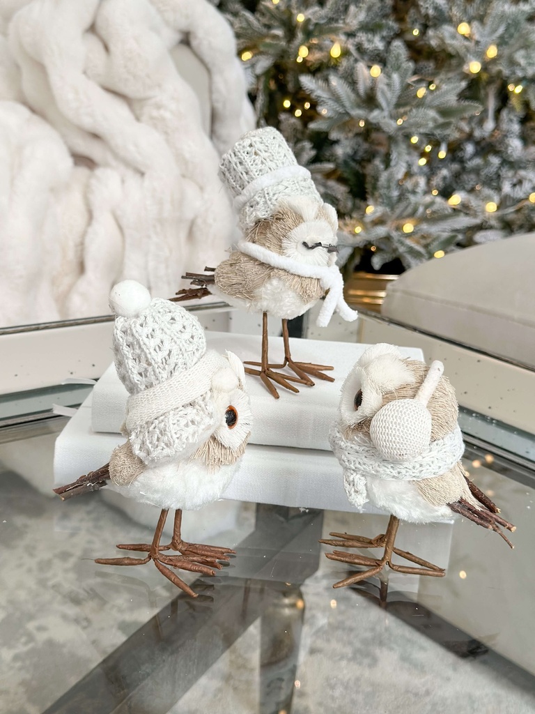 Set de 3 Buhos Decorativos