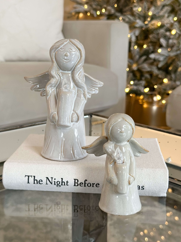 Angelitos con luz (2 Tamaños)