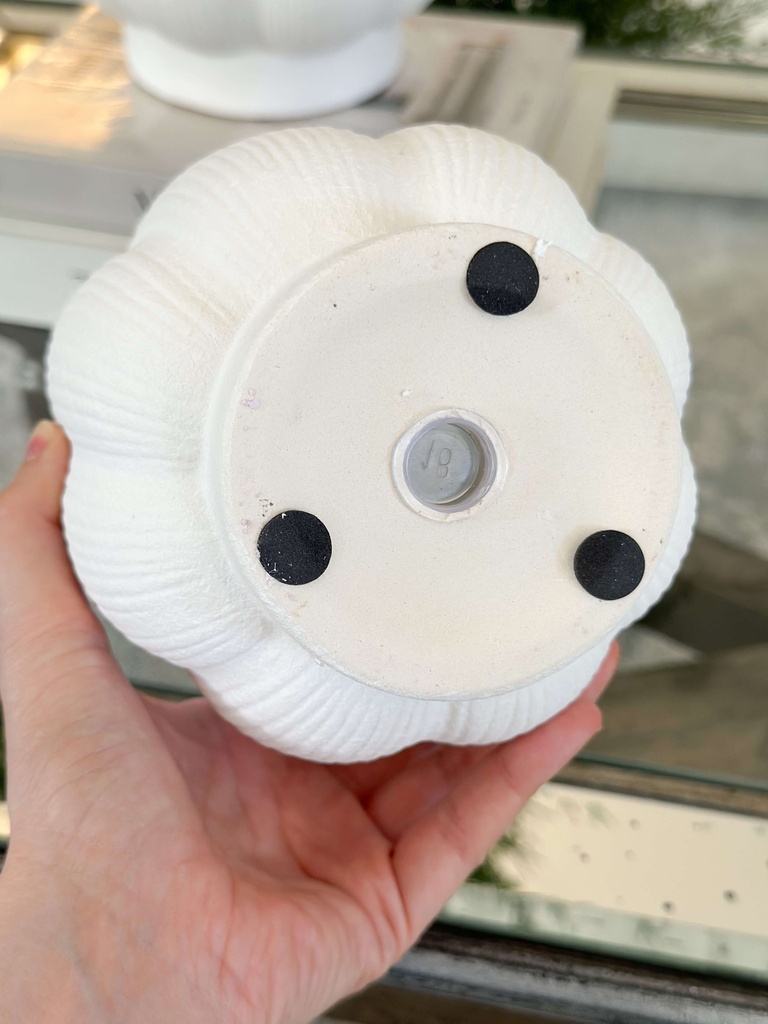 Set de 2 maceteras Scalloped