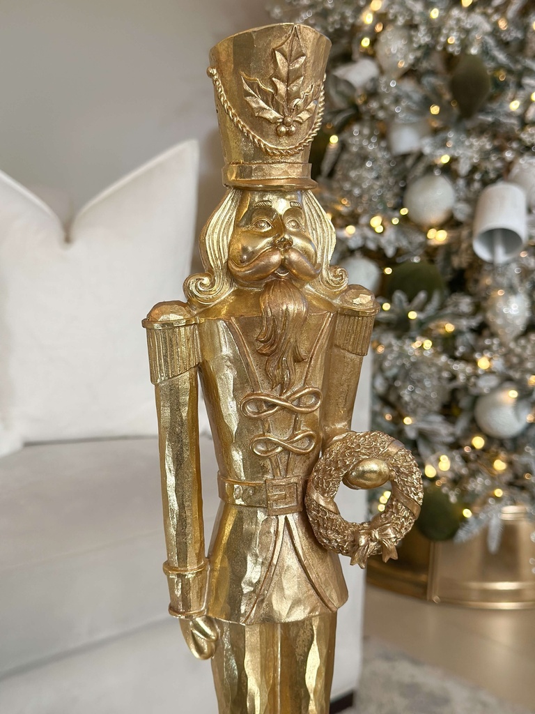 Nutcrackers dorados altos (2 estilos)