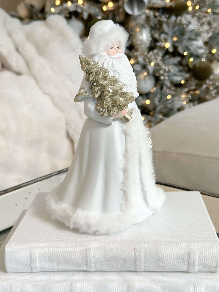 Santa blanco