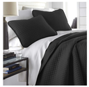Quilt set vila negro