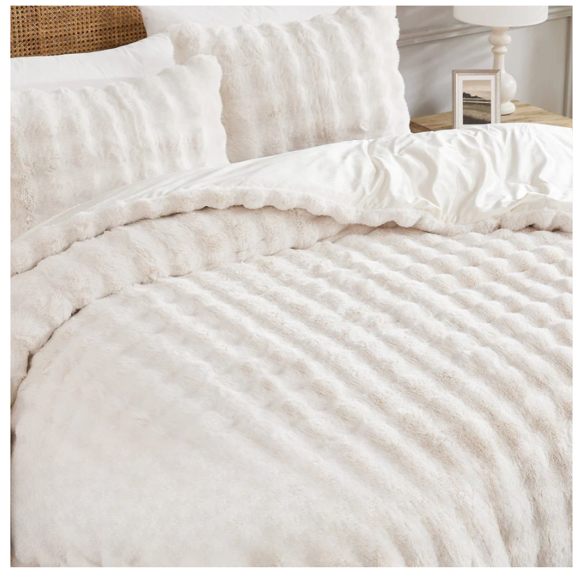 Set de Edredon bubble Ivory