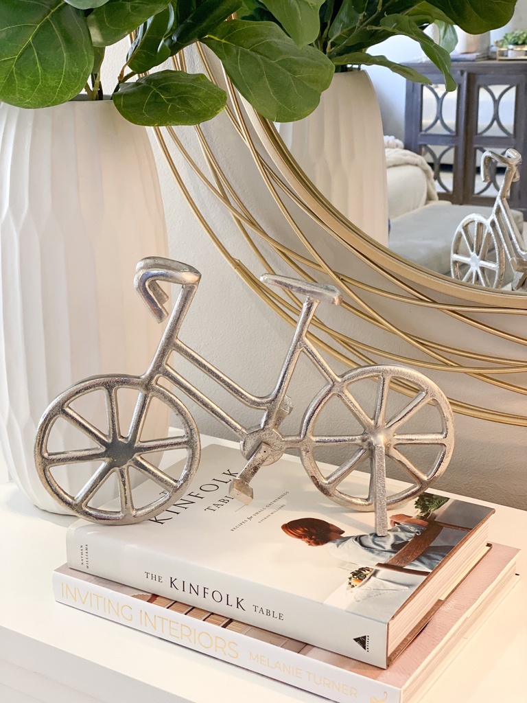 Bicicleta de metal (2 colores)