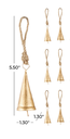 Mini campana dorada