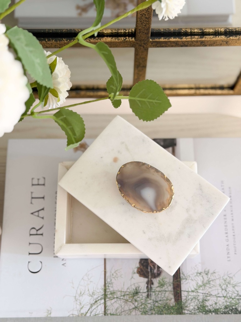 Cajita de marmol Agata