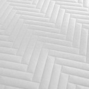 Quilt Set Chevron Blanco