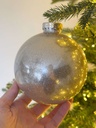 Esfera brillante champagne