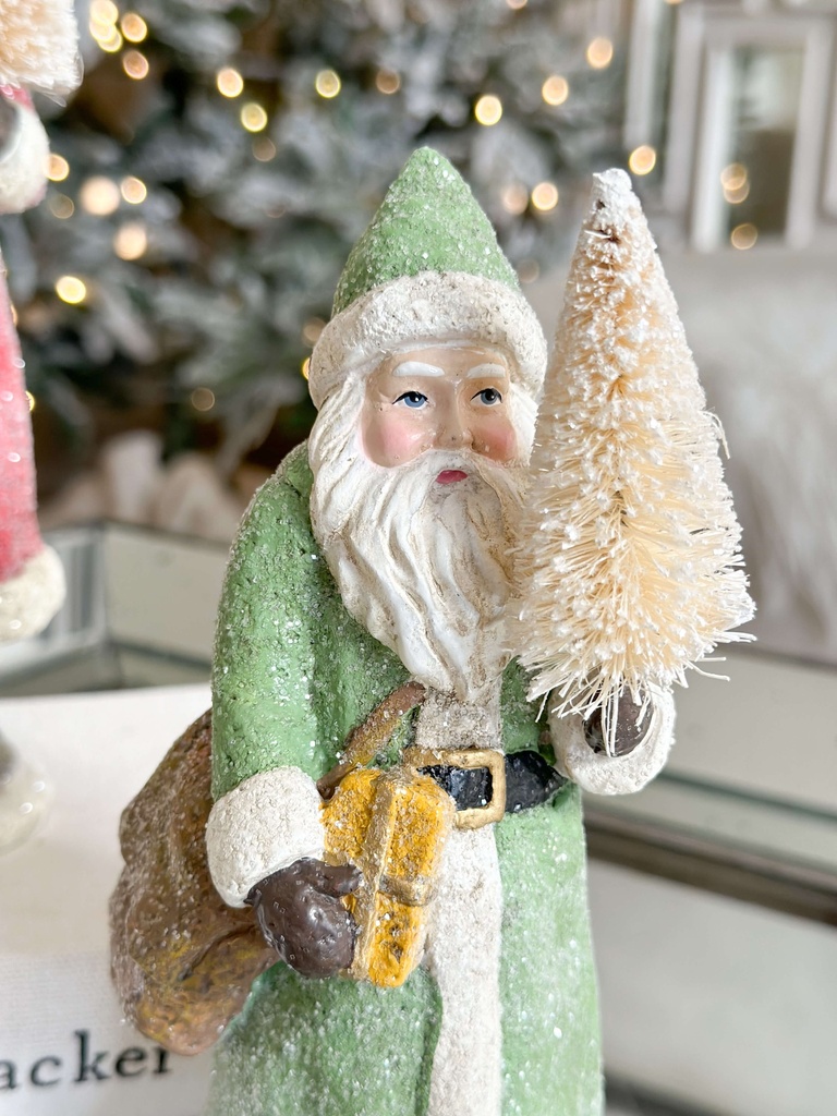 Santa con arbolito (3 colores)