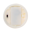 Set de 3 candelas led de cera y vidrio