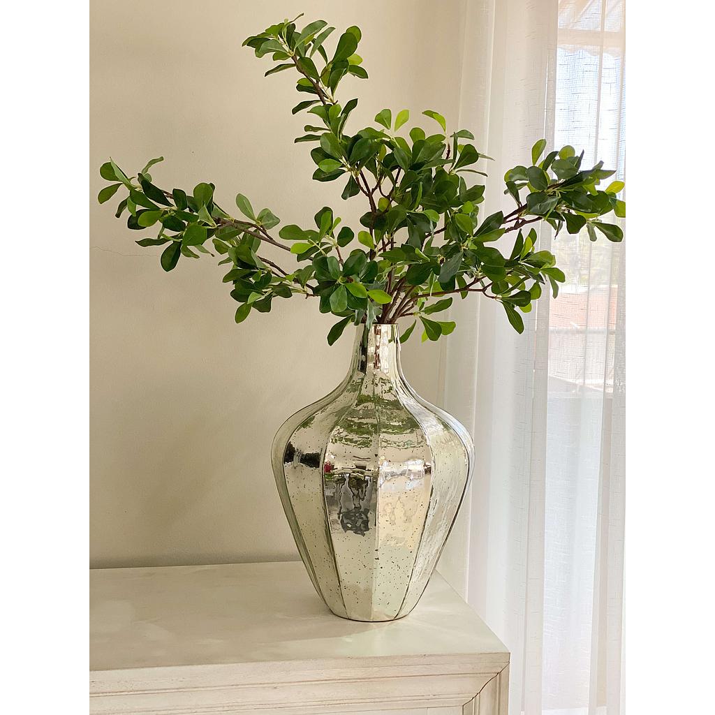 Base grande de mercury glass