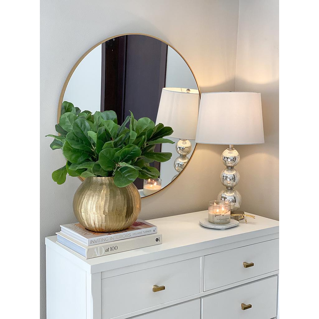 Espejo redondo de 30 pulgadas