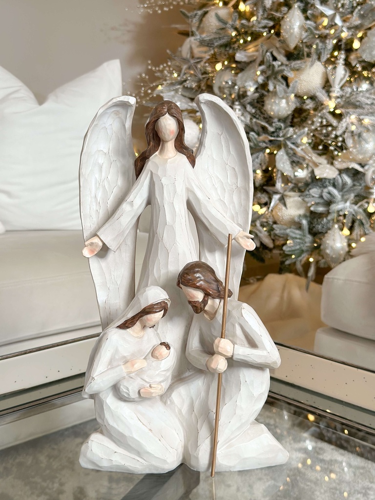 Nacimiento con angel