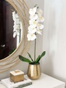 Orquidea en base martillada