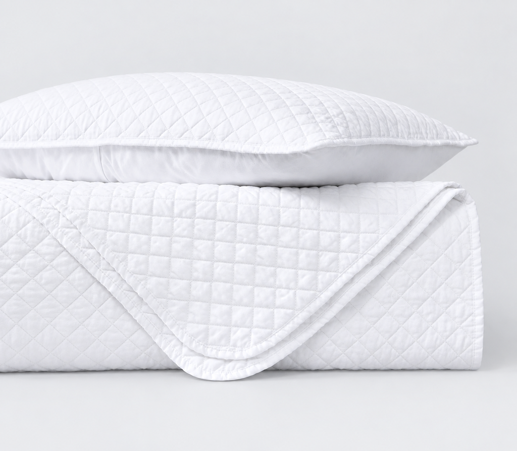 Quilt set Elli blanco unipersonal