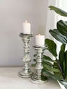 Set de 2 candelabros de mercurio