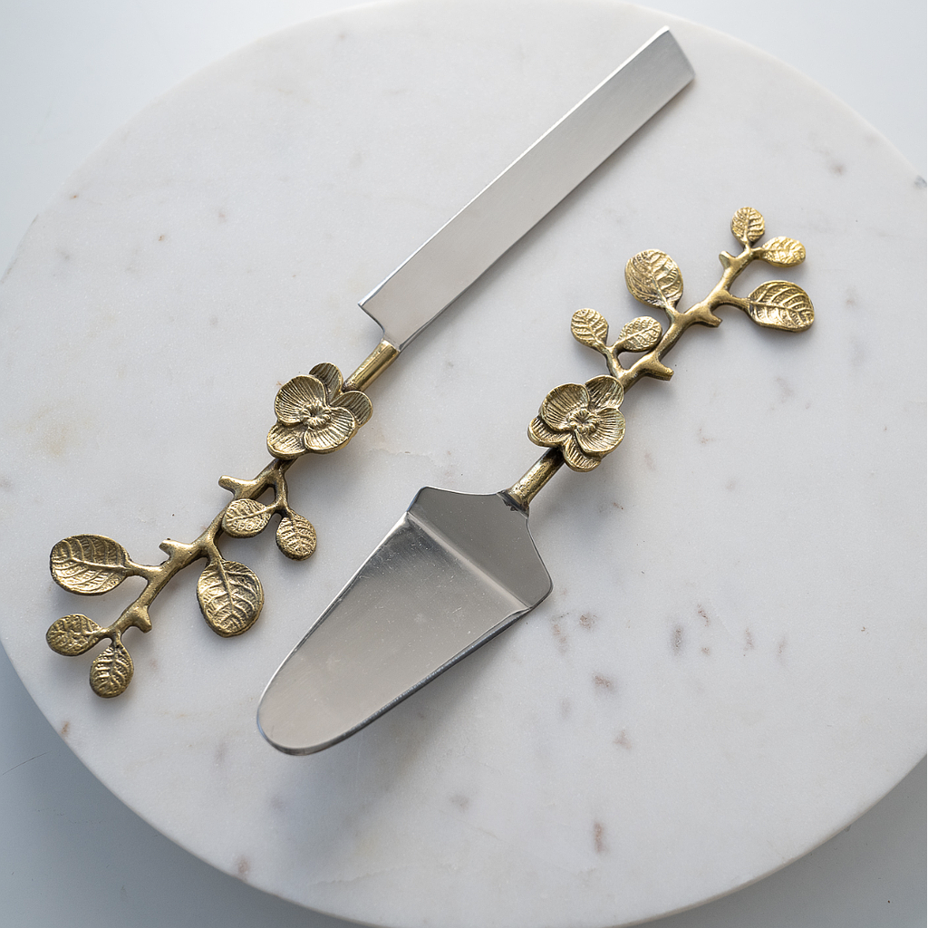 Set de cuchillo y espatula