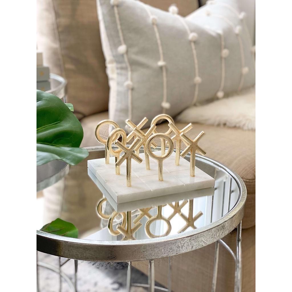 X0 de metal y marmol