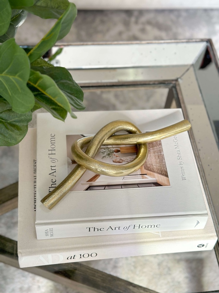 Nudo moderno de metal (2 Colores)