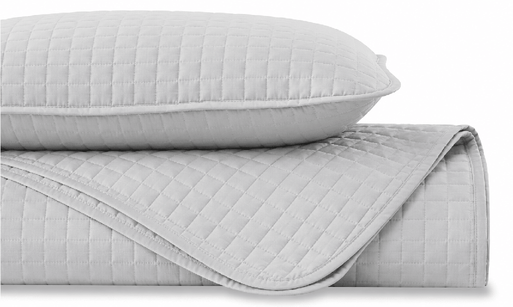 Quilt Set Vila Gris Palido Unipersonal