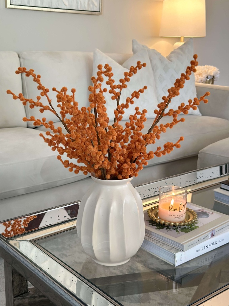 Rama de berry naranja