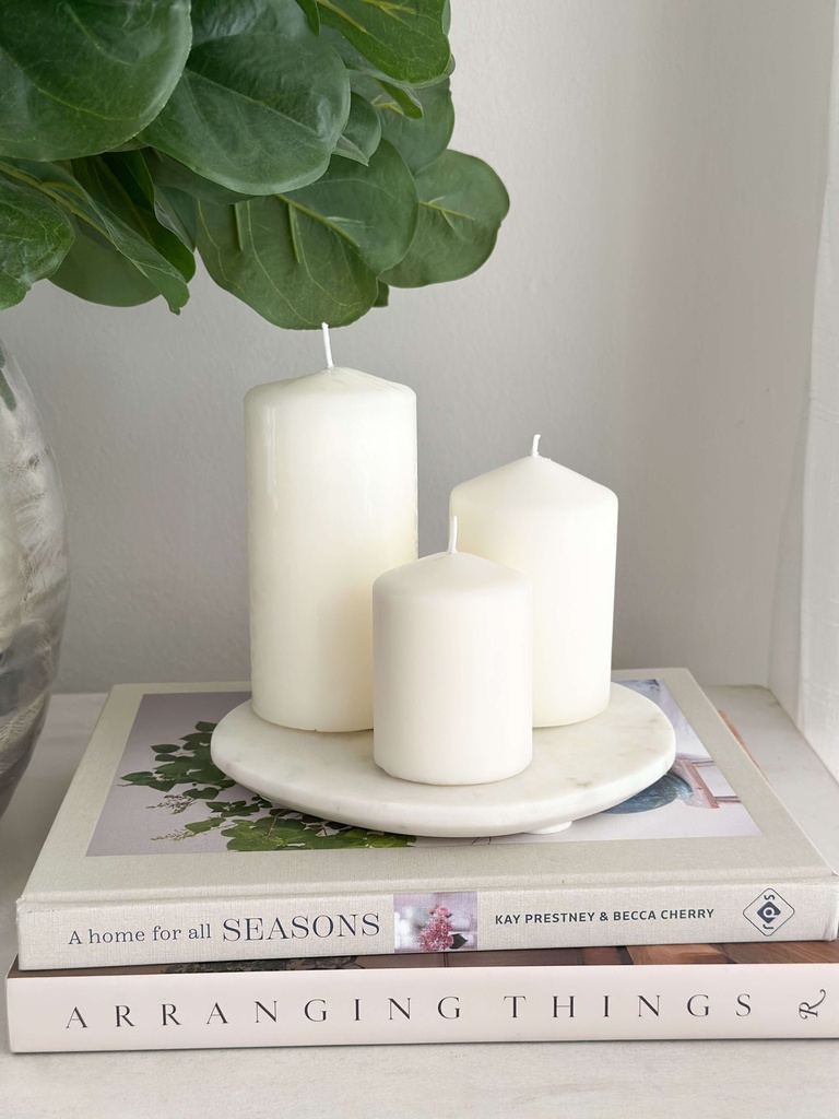 Candela Pilar de cera