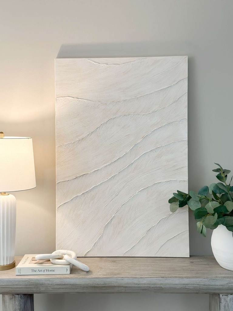 Cuadro Texturizado arena sin marco