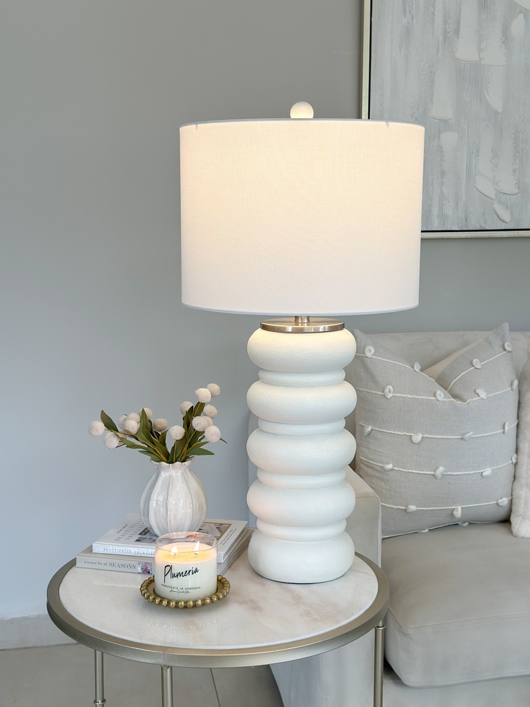 Lampara bubble blanca