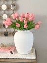 Bunch de 7 tulipanes rosados