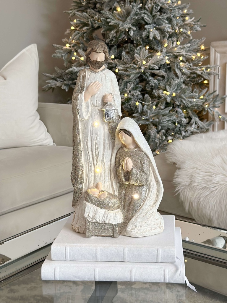 Nacimiento con luz