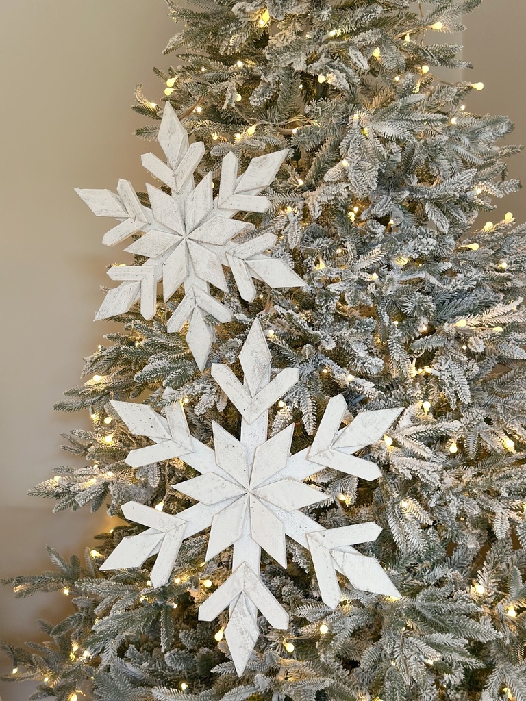 Copos blancos de madera (2 tamaños)