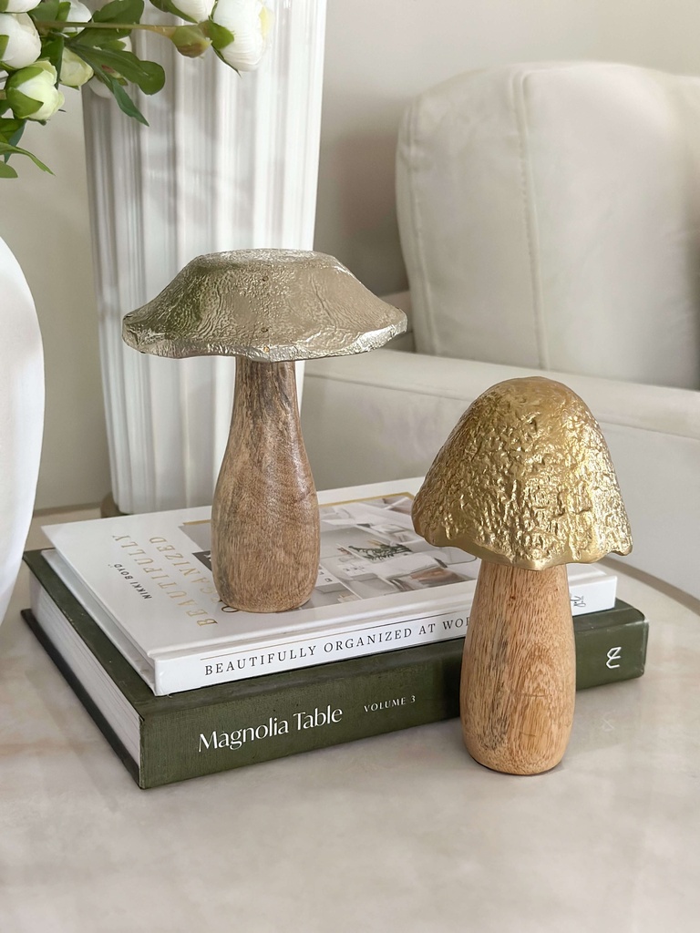 Hongos cuerpo de madera (2 Estilos)