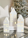 Set de 3 casas led grandes