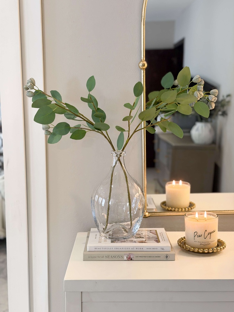 Base botella transparente