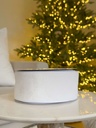 Rollo de cinta velvet blanca