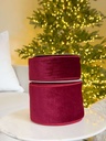 Rollo de cinta velvet roja (2 Tamaños)