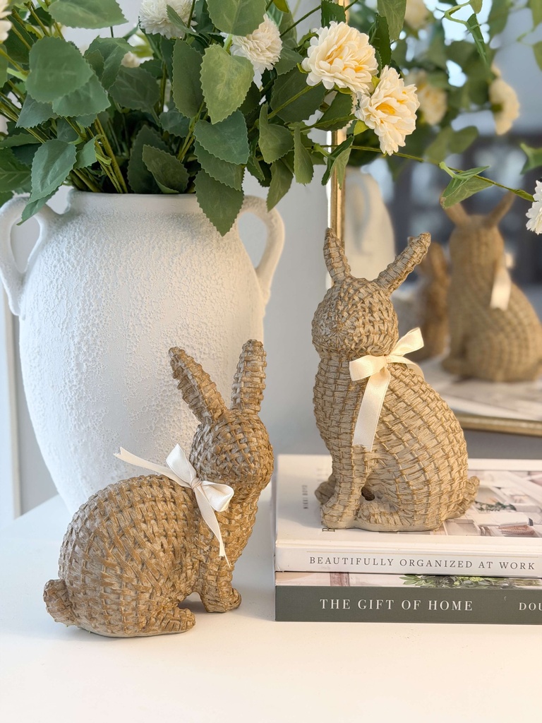 Conejo tipo canasta con chongo (2 estilos)