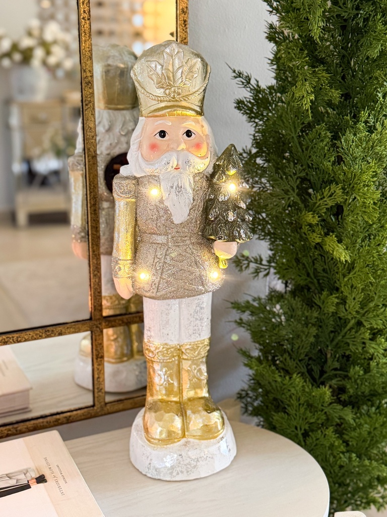 Nutcracker champagne con luz led