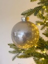 Esfera brillante champagne