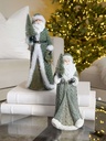 Santa verde con arbolito (2 Tamaños)