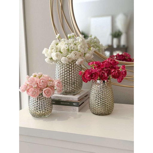 Bases de Mercury glass Daisy (3 tamaños)