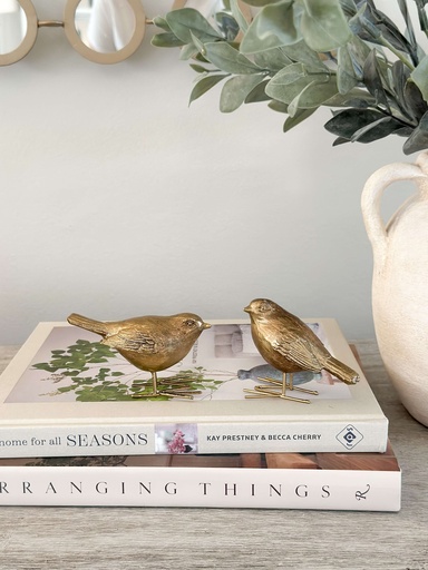 [50908A-GO] Mini Pajarito Dorado Antiguo