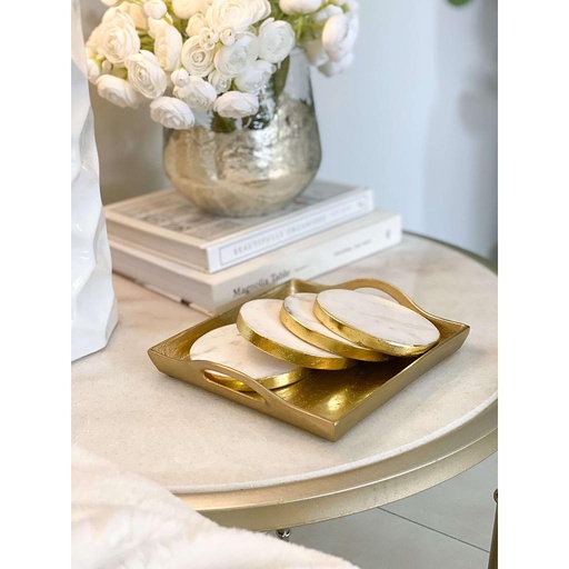 [16130] Mini azafate dorado