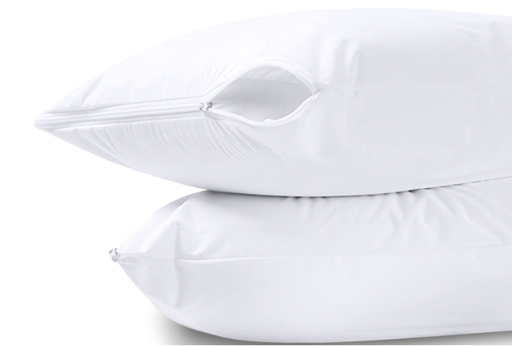 Protector de almohada impermeable con zipper