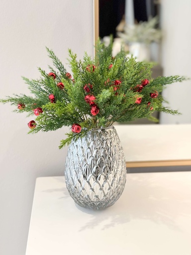 [83808] Rama de campanitas y pino