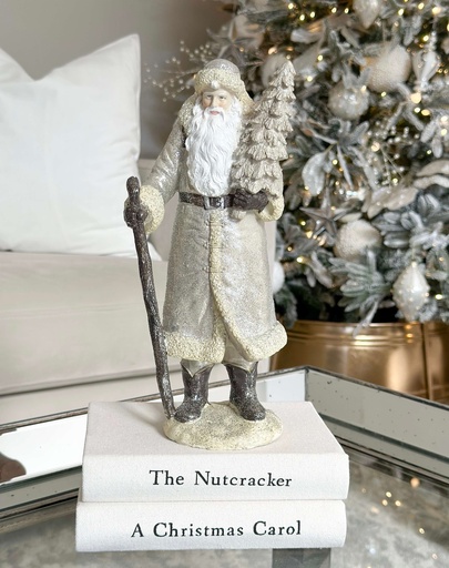 [MTX58617] Santa gris y blanco escarchado