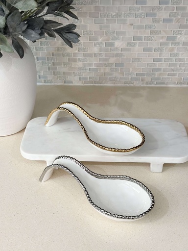 Spoon rest porcelana (2 Colores)