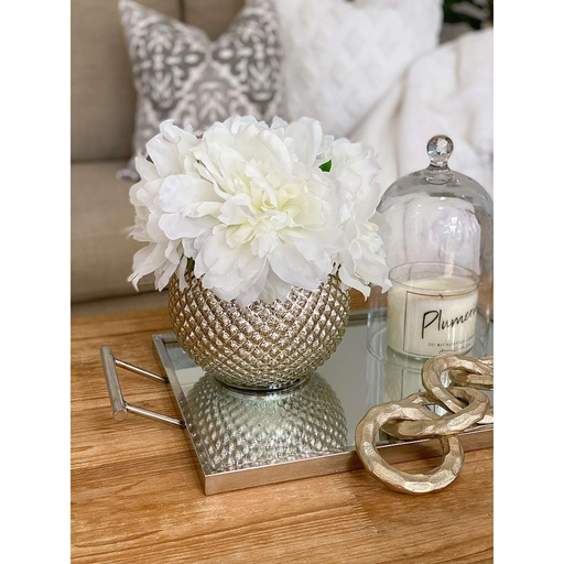 [57177] Base bombonera de mercury glass