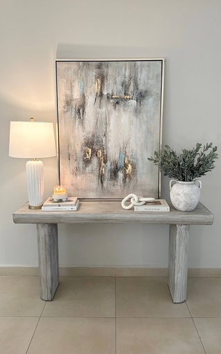 [43822] Consola gris moderna