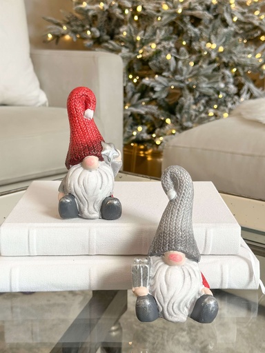 Gnomo chiquito de ceramica (2 estilos)